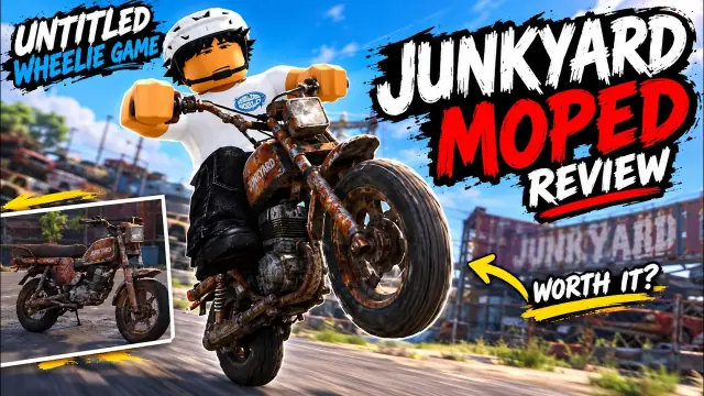 Untitled Wheelie Game Junkyard Moped Guide: Stats & Cost